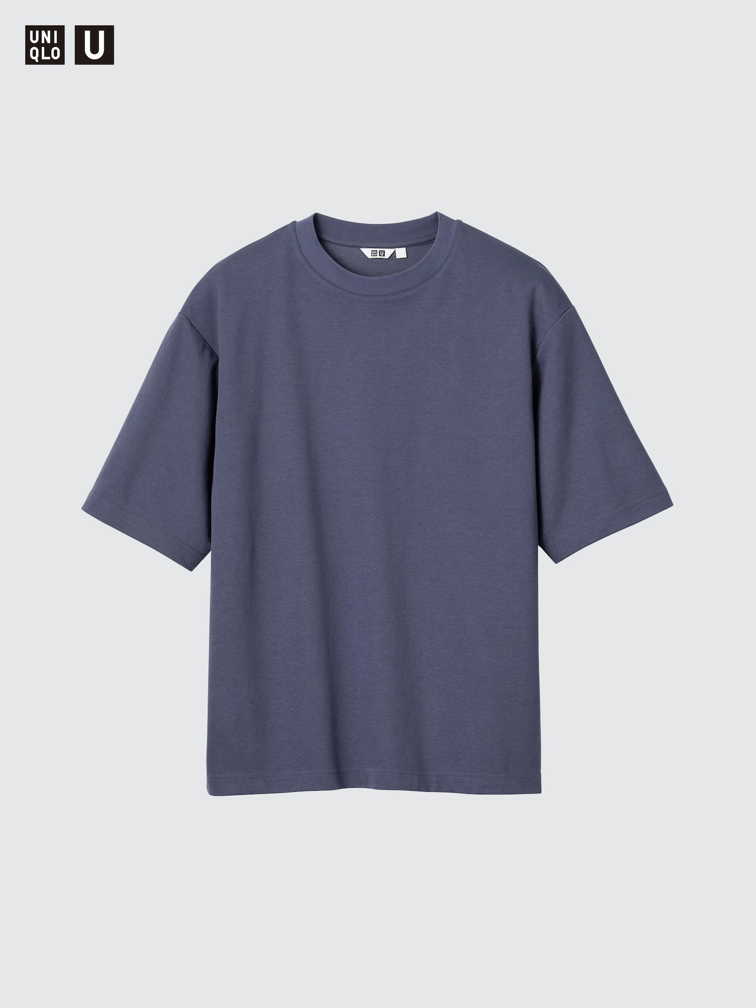 AIRism Cotton Oversized T-Shirt | Half-Sleeve