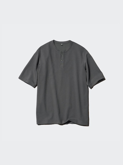 DRY Waffle Henley T-Shirt