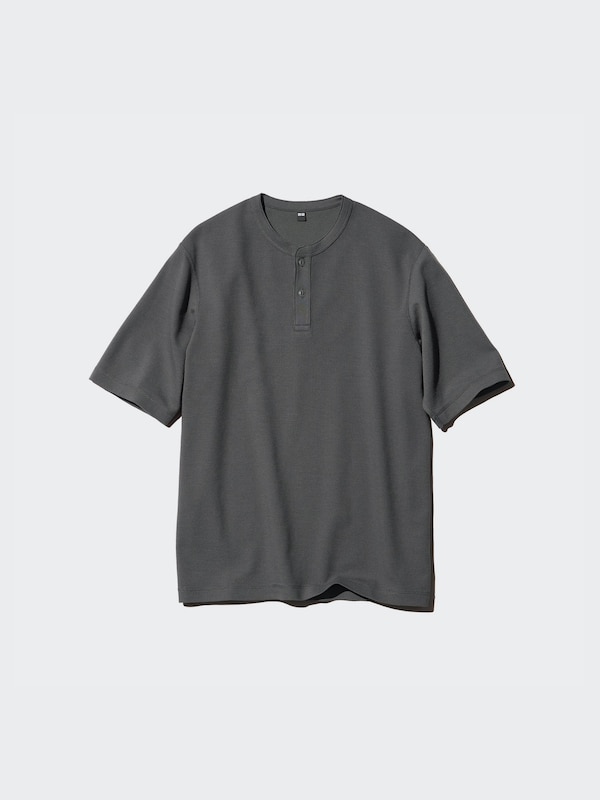 DRY Waffle Henley T-Shirt