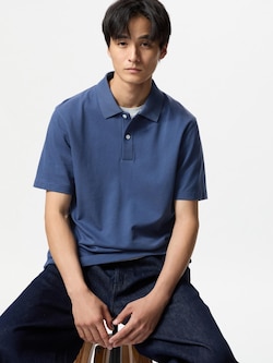 AIRism Cotton Piqué Polo Shirt