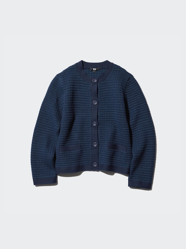 Knitted Short Jacket | Striped