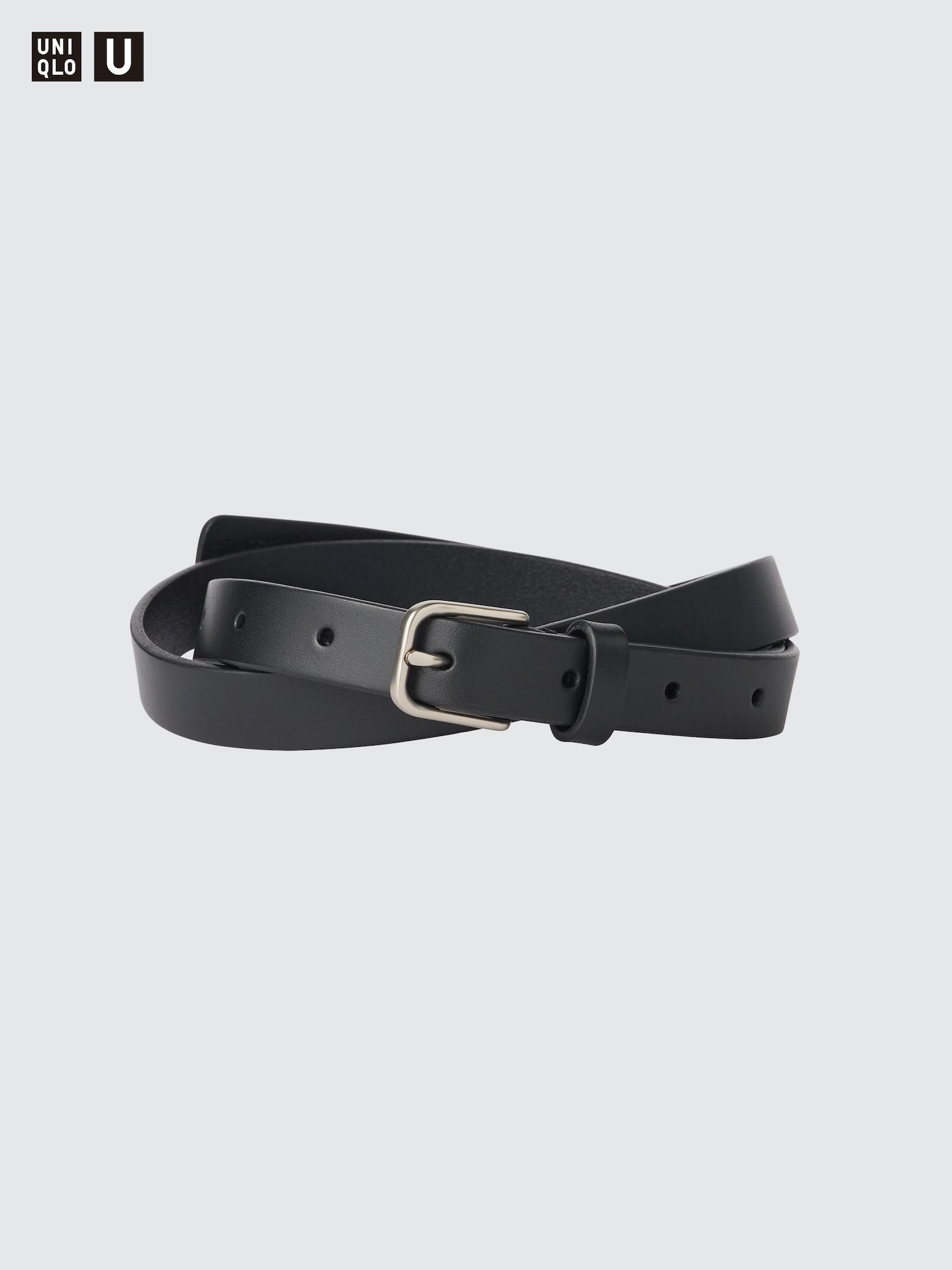 Narrow Long Leather Belt | UNIQLO US