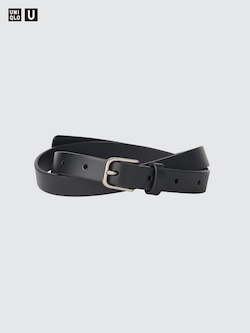 Uniqlo U Narrow Long Leather Belt