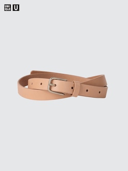 Uniqlo U Narrow Long Leather Belt