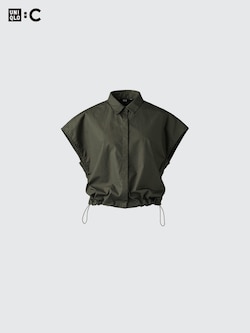 CROPPED SHIRT SLEEVELESS
