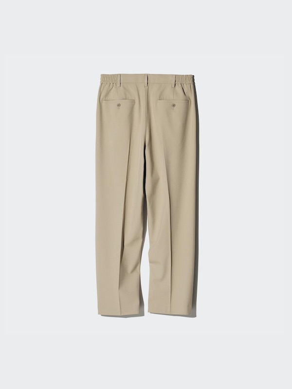 Pleated Wide Trousers