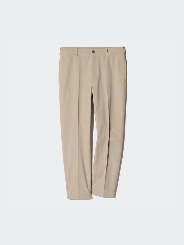 Smart Ankle Trousers (Cotton, Longer)