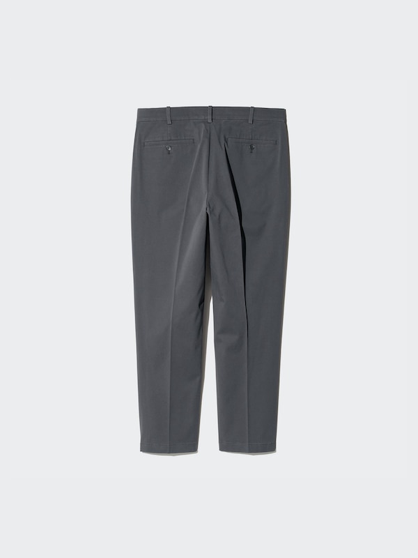 Smart Ankle Trousers (Cotton, Longer)