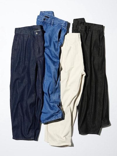 Wide Tapered Jeans
