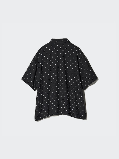 Rayon Blouse (Printed, Short Sleeve)