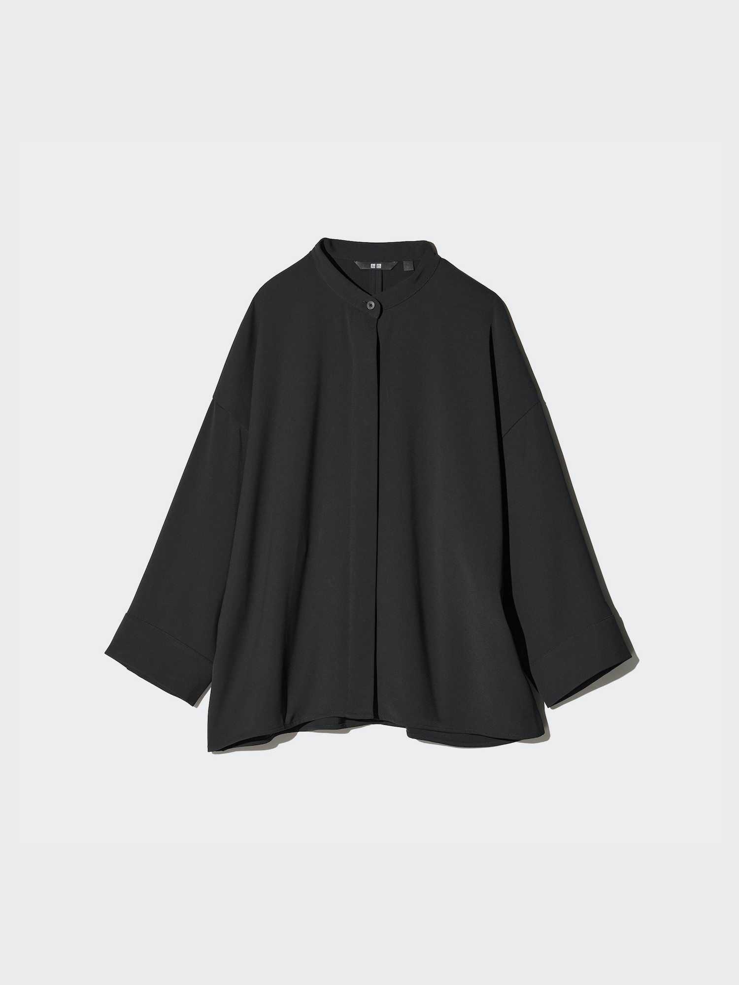 【deres】cotton drape blouse Women's Drape Blouse (3/4 Sleeve) | UNIQLO UK