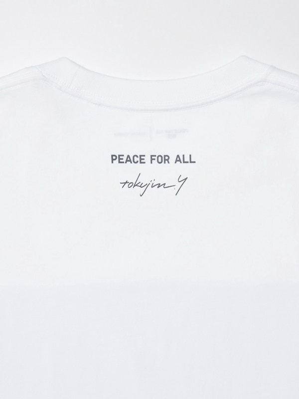 PEACE FOR ALL Graphic T-Shirt | Tokujin Yoshioka