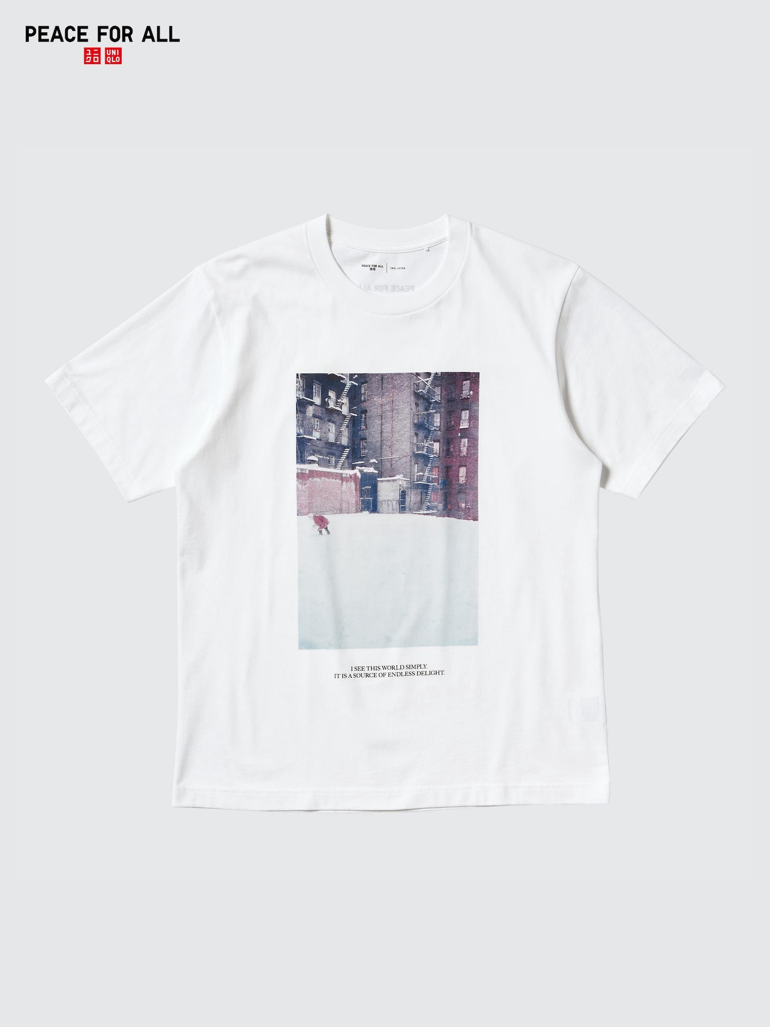 Women's PEACE FOR ALL Graphic T-Shirt (Ines de la Fressange
