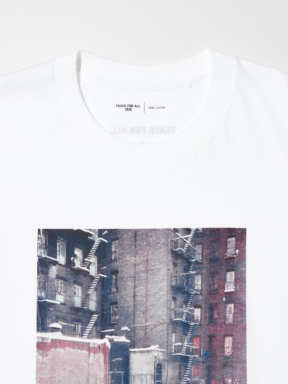 Uniqlo PEACE FOR ALL Graphic T-Shirt | Saul Leiter — фото 3