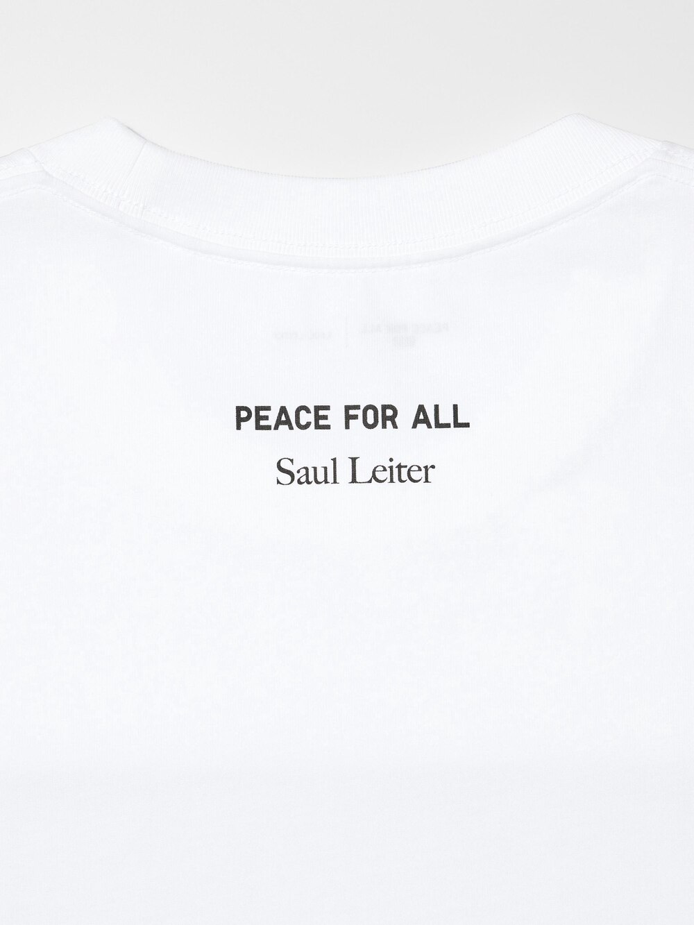 Uniqlo PEACE FOR ALL Graphic T-Shirt | Saul Leiter — фото 5