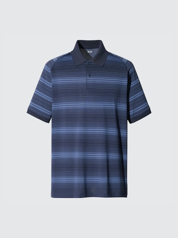 DRY-EX Polo Shirt | Adam Scott | Striped