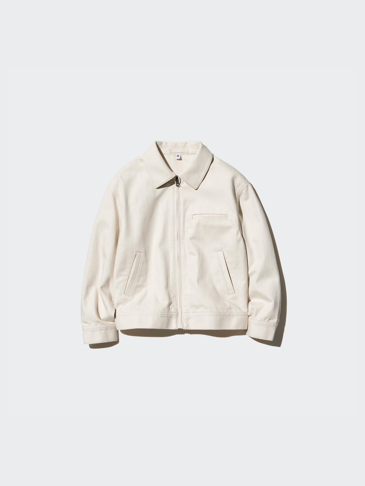 UNIQLO フード付きホワイトジャケット　L UNIQLO】ユニクロ ウルトラライトダウン フード付きジャケット