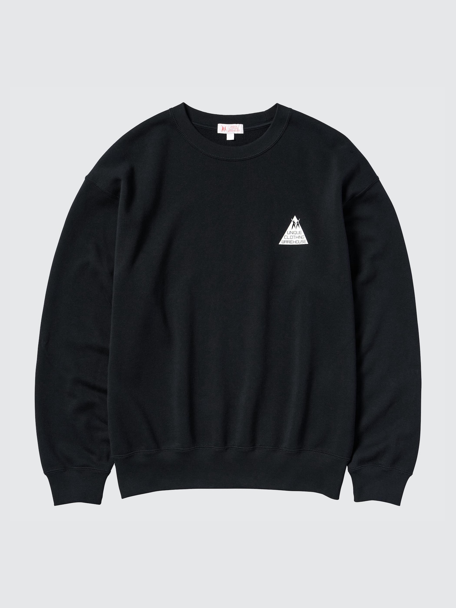 CTLS | UNIVERSITY CREWNECK 黒 Solid French Terry Crewneck Sweatshirt – Black – The