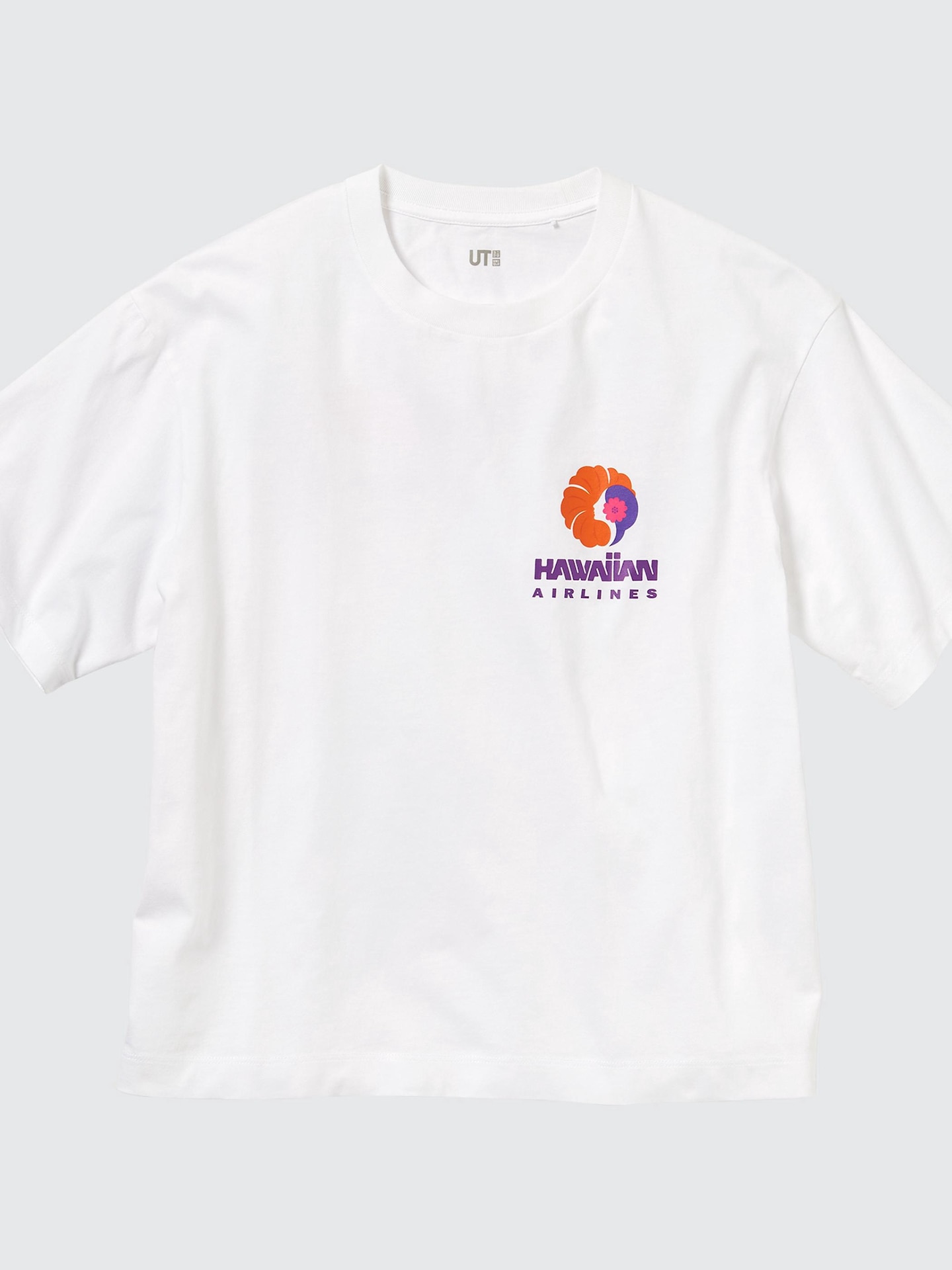 Женская футболка Uniqlo The Brands Hawaiian Loco UT Graphic, цвет: Белый — фото 2