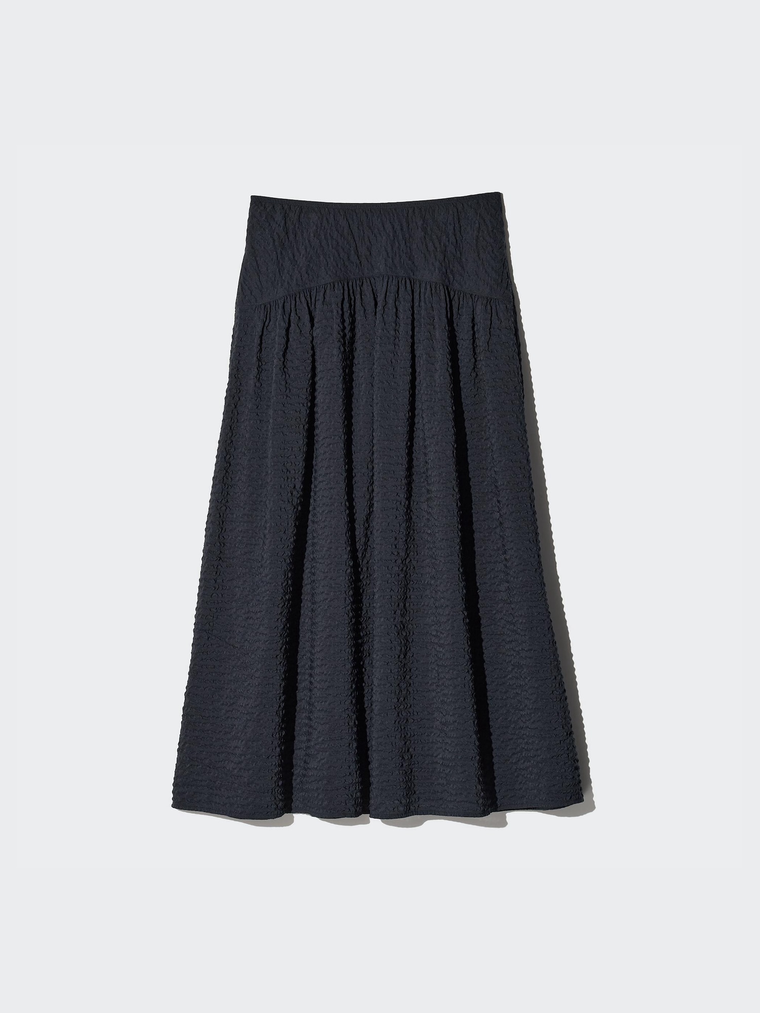 Seersucker Volume Skirt - thumbnail 4