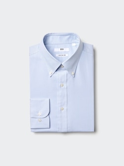 Super Non-Iron Regular Fit Shirt (Button Down Collar, Stripe)