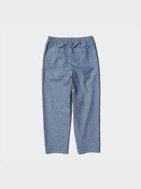 Stretch Easy Ankle Pants | Striped