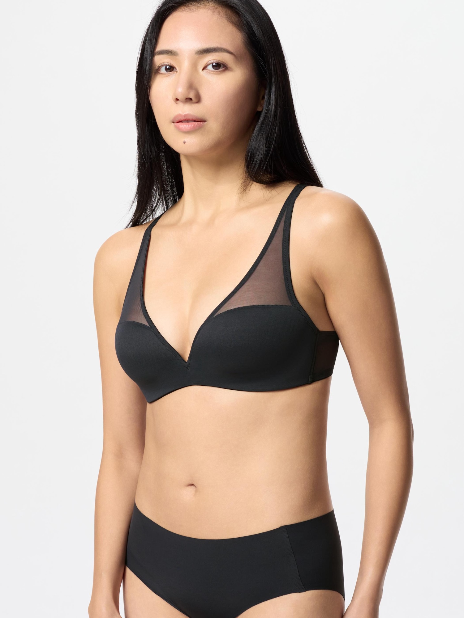 WIRELESS MESH BRA 3D HOLD