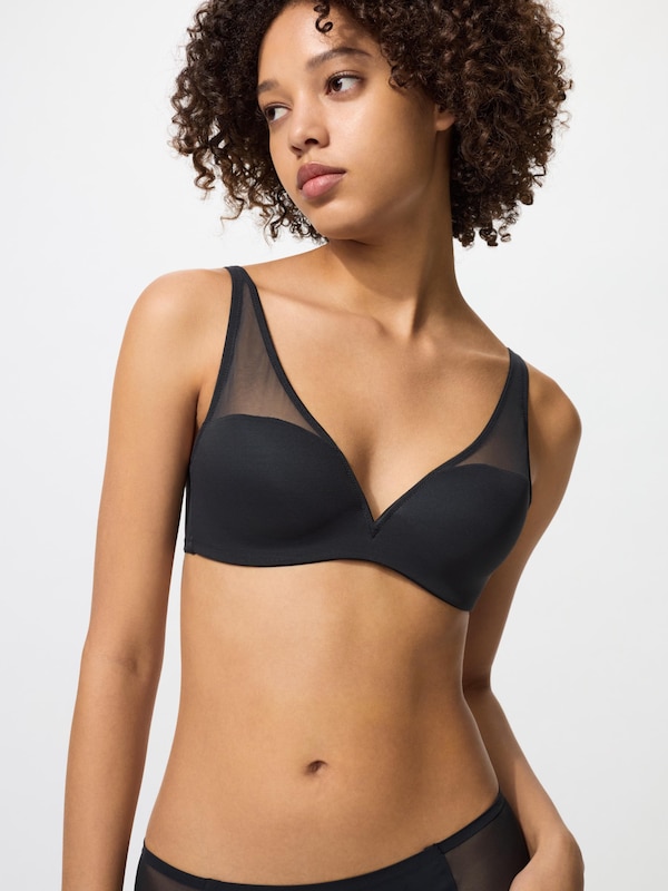 Wireless Mesh Bra | 3D Hold