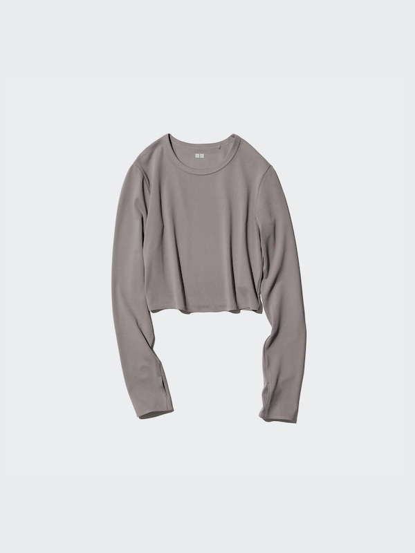 AIRism Soft Cropped T-Shirt