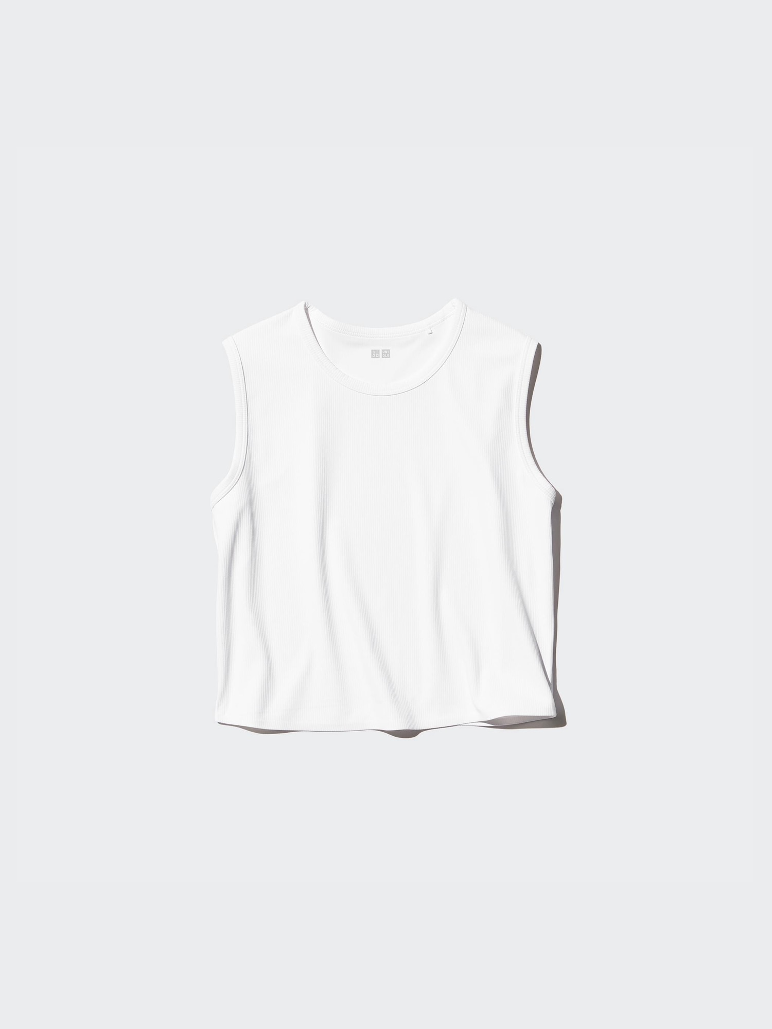AIRism Soft Ribbed T-Shirt | Sleeveless
