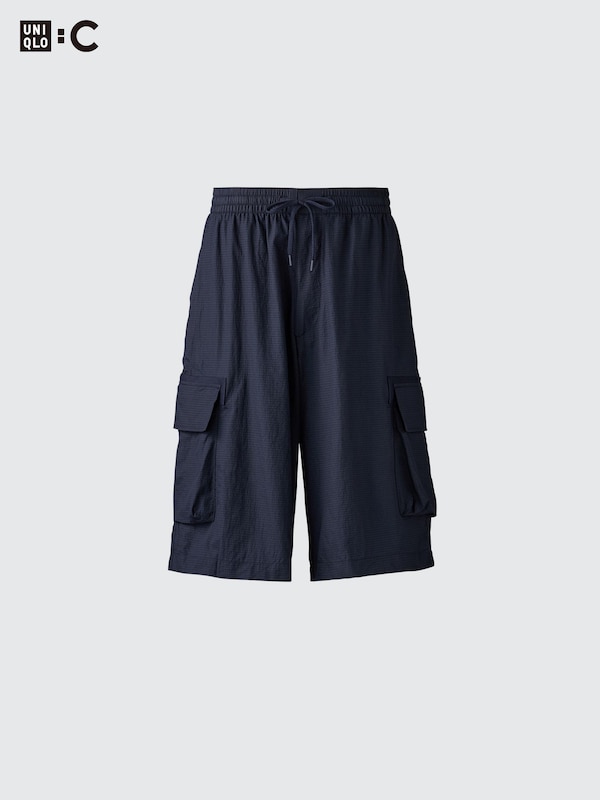 Wide Fit Cargo Half Pants | 9"