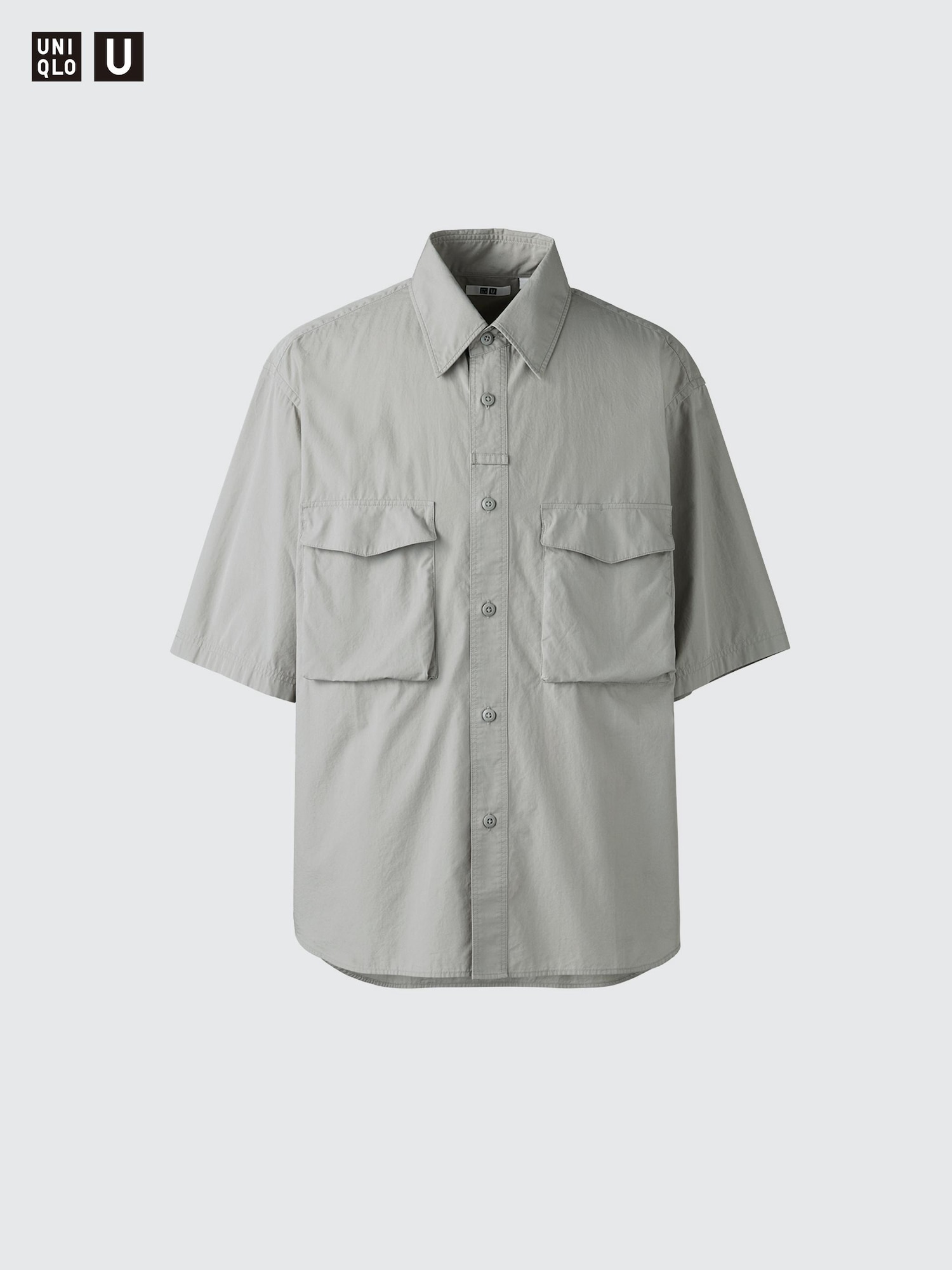Men's Utility Oversized Shirt | Short Sleeve | UNIQLO US