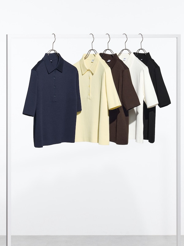 Polo Short Sleeve Sweater