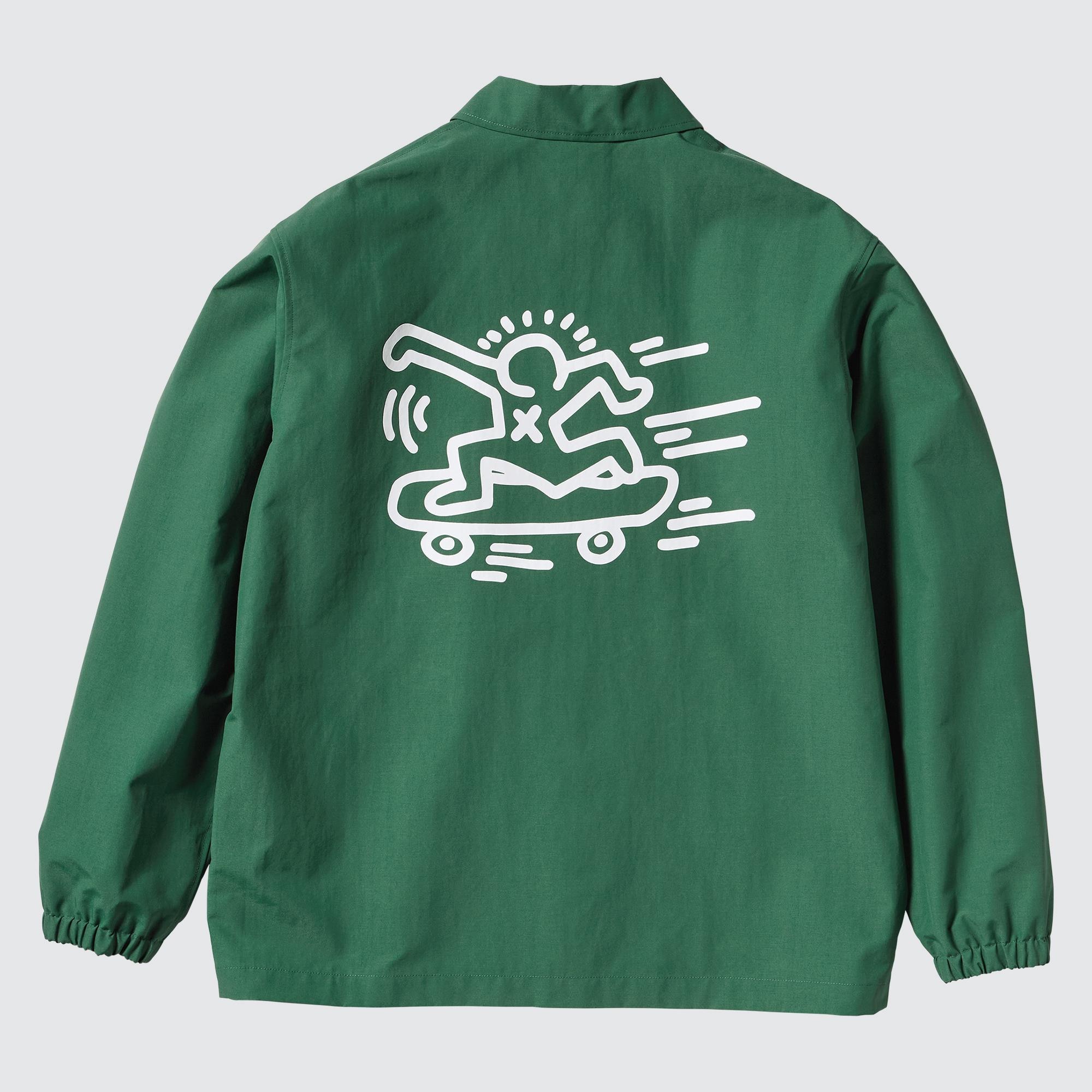 Graphic Coach Jacket | Keith Haring