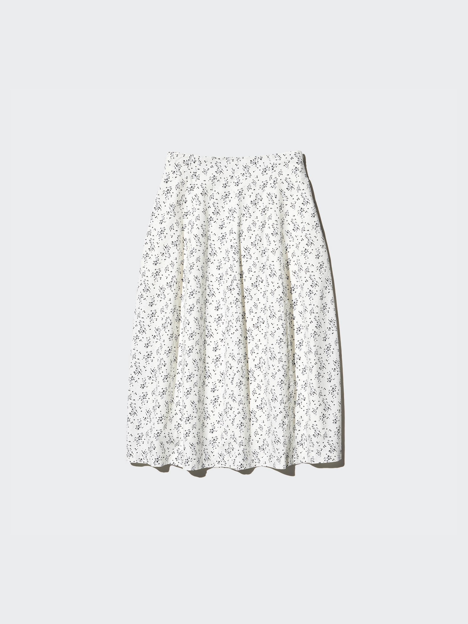 Cotton Cocoon Skirt | Printed