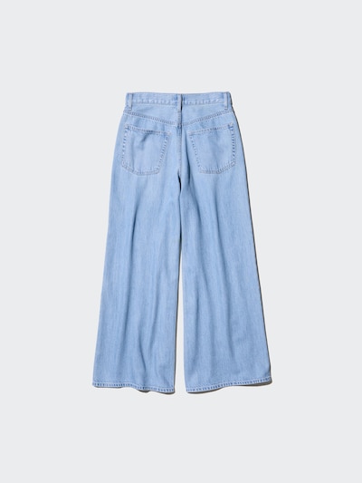 Drapey Wide Flare Jeans