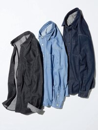 Denim Overshirt Long Sleeve