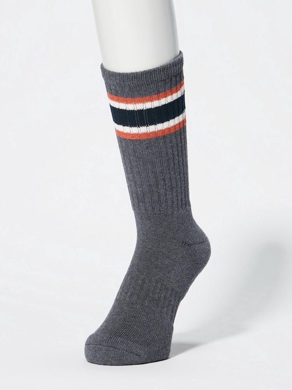 Striped Pile Socks