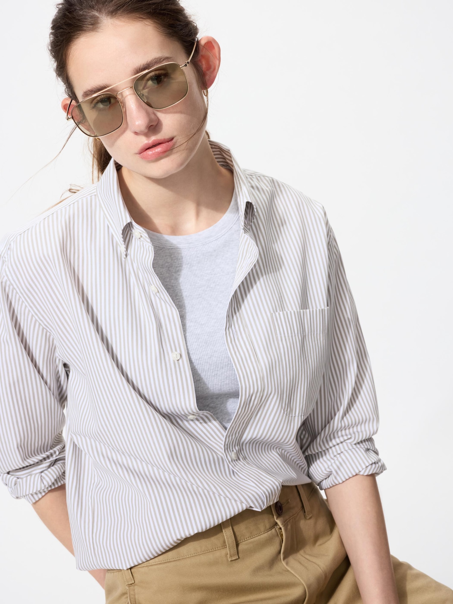 Double Bridge Metal Sunglasses | UNIQLO US Double Bridge Metal Sunglasses | UNIQLO US
