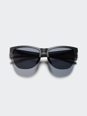 Squared Half Rim Sunglasses