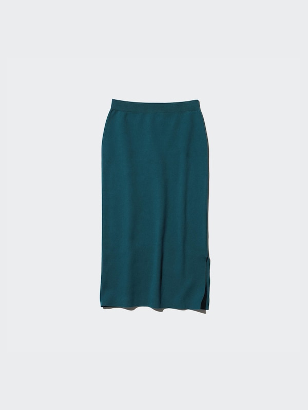 Smooth Cotton Blend Skirt