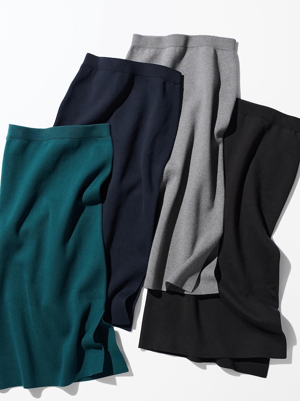 Smooth Cotton Blend Skirt