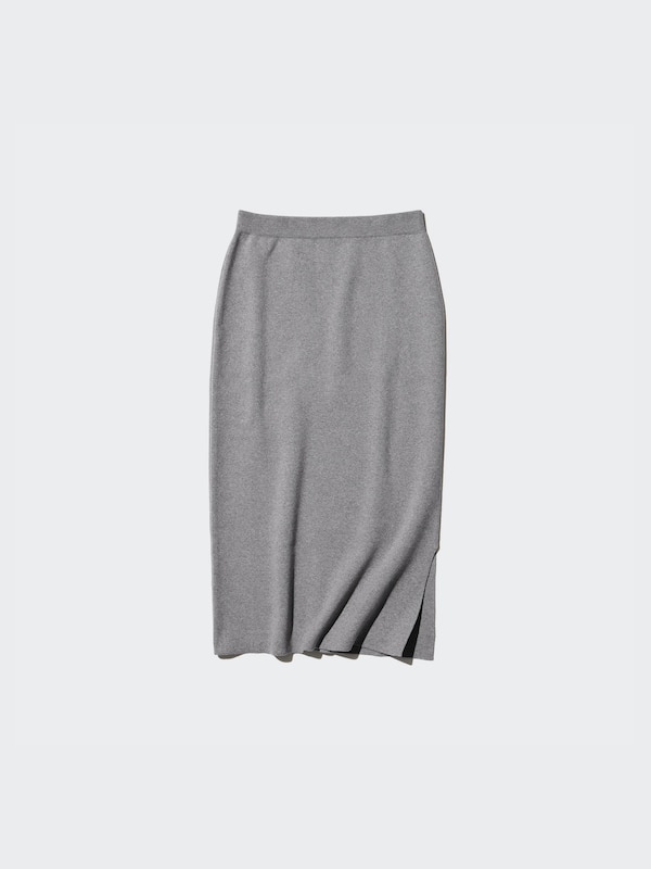 Smooth Cotton Blend Skirt
