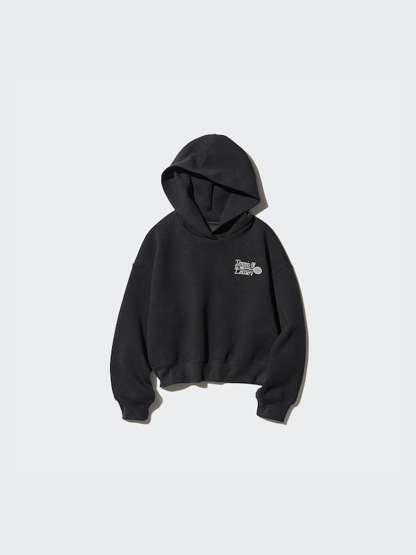 DRY Sweat Cropped Graphic Hoodie