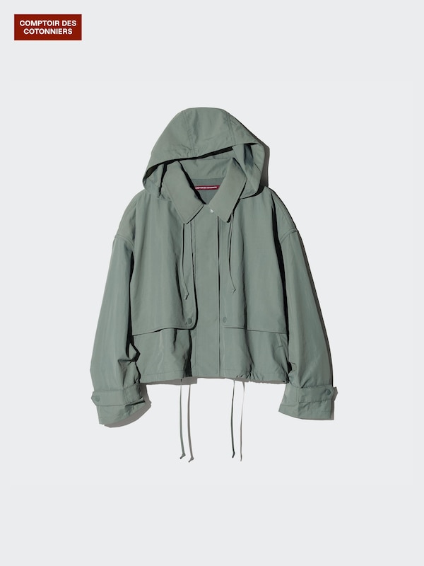 Parka con Tasche Taglio Corto