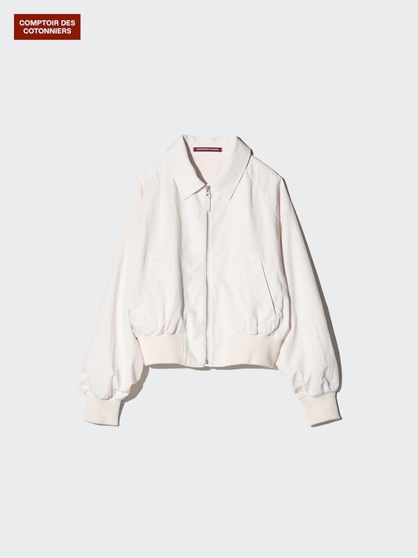 Rayon Linen Blouson