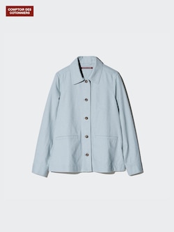 Chaqueta lino algodón