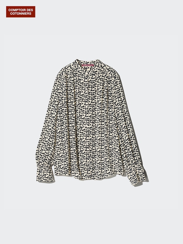 W's CDC fluide rayon long sleeve shirt