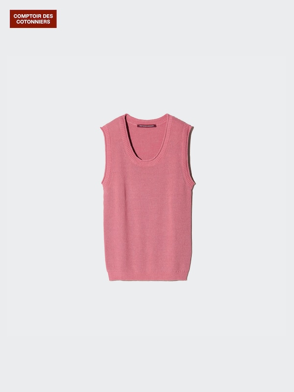 Maglione Gilet Scollo Tondo