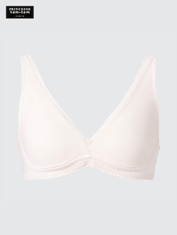 Microfibre Triangle Wireless Bra